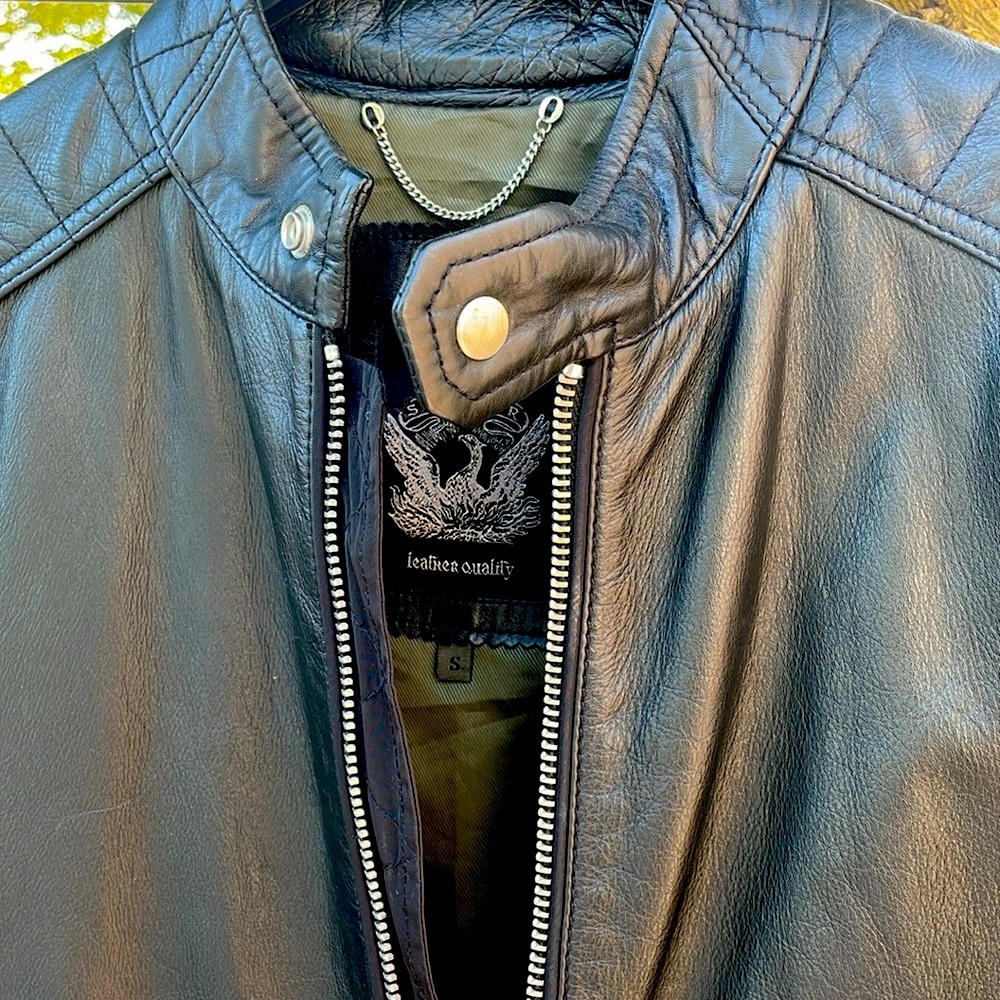 Diesel leather jacket - Picture 6 of 14